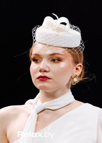 Свадебная шляпка с вуалью