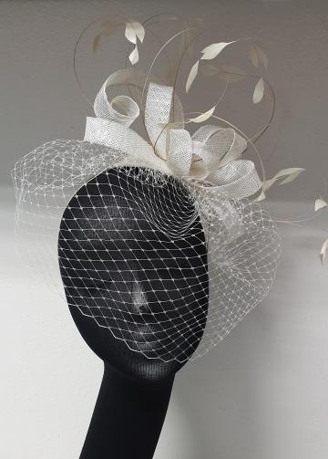 Свадебная шляпка Curly